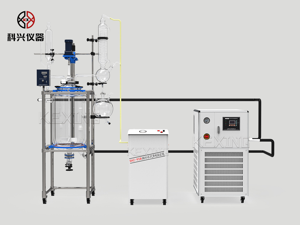 雙層玻璃反應(yīng)釜配套裝置 雙層玻璃反應(yīng)釜配套裝置